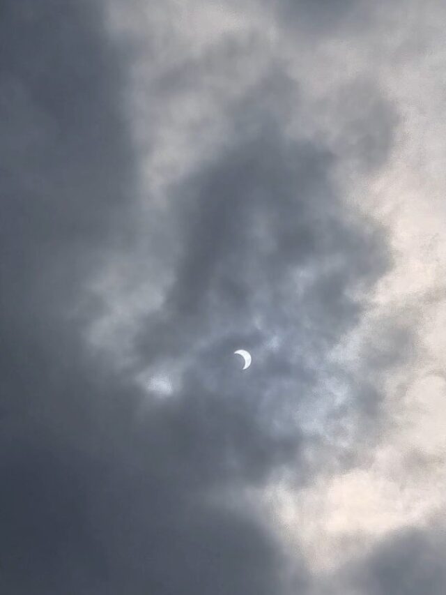 Eclipse en la ciudad de México